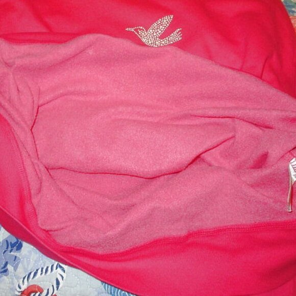 Fresh Produce Easy Sweatshirt Size S Soft Fleece Beaded Peace Dove Tunic NWT - Picture 10 of 10